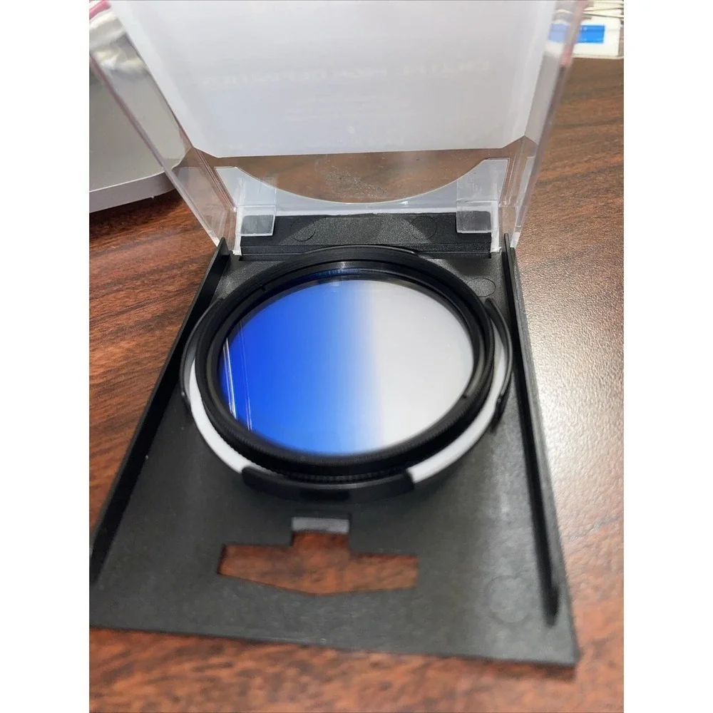 K&F Concept Digital High Definition Camera Lens Filter Kit‎ Blue Orange Lot of 2
